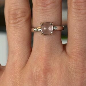 Tiffany & Co. Paloma Picasso® Rose Quartz Ring – Sterling Silver